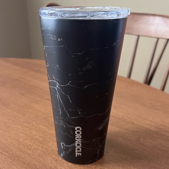 Corkcicle black marble tumbler - Picture 2 of 5